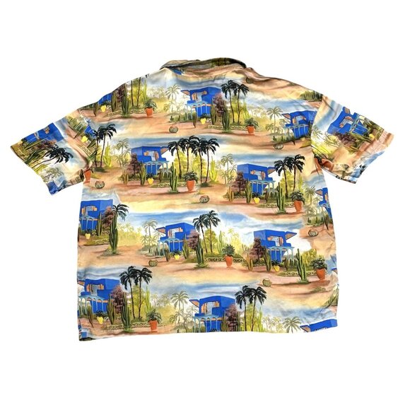 Les Benjamins x The Webster Allover Print Silk Shirt - Picture 5 of 7